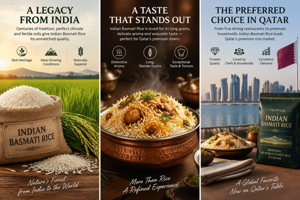 Basmati rice to Qatar