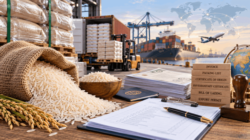 What Documentation and Logistics Does Basmati Export Require?