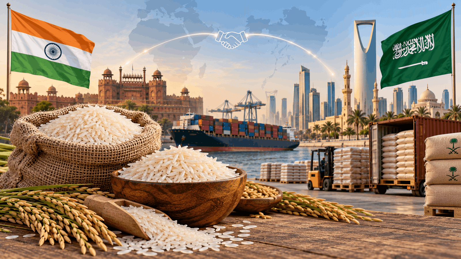 Indian Basmati Rice Exporters to Saudi Arabia
