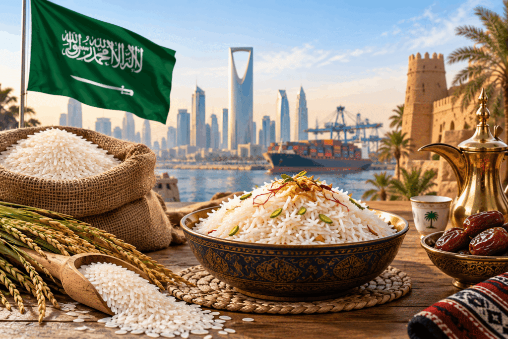 Long Grain Basmati Rice Saudi Arabia