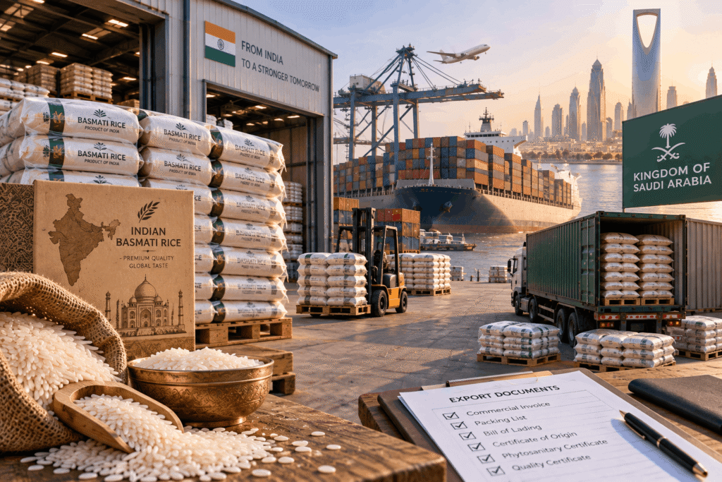 bulk Basmati rice to distributors and retailers