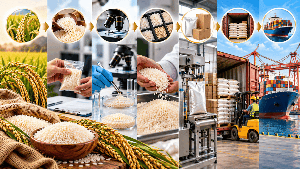 Rice Quality Verification Process